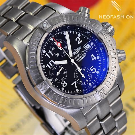 breitling chrono avenger e13360 review|Breitling chrono avenger dial.